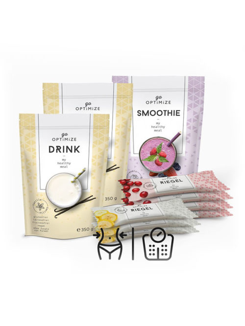 go OPTIMIZE Smoothie Drink Riegel