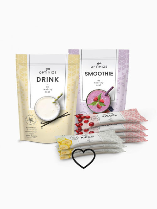 go OPTIMIZE Smoothie Drink Riegel